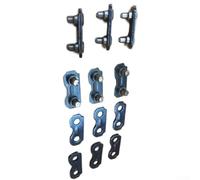 Gdfnmogo Lot de 6 maillons de réparation de chaîne de tronçonneuse - Maillons de jonction en métal à pas de 0,2 cm pour chaîne de tronçonneuse, compatibles avec toutes les grandes marques, y compris