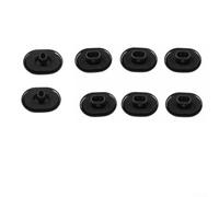 Gdfnmogo Lot de 8 capuchons à œillets pour barres de toit Connect 2014+, en plastique avec rondelle en mousse, garantissant une étanchéité à l'eau, trou de toit de camionnette