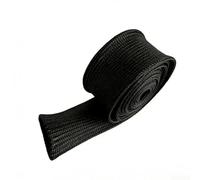 Gdfnmogo Manchon d'isolation thermique en fibre de verre noir, haute résistance jusqu'à 500 °C, manchon de protection thermique ignifuge pour systèmes de chauffage Webasto, ISO9001 (2000 mm/30 mm)