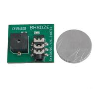 Gdfnmogo Mini CW Trainer pour la pratique des clés à main - Appareil portable pour pratique du code avec sonnerie et indicateur de rythme LED, prend en charge les touches verticales et horizontales