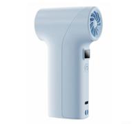 Gdfnmogo Mini souffleur à poussière sans fil avec indicateur de batterie, 5 vitesses réglables, appareil de nettoyage professionnel pour clavier de voiture, tapis de sol, espace au sol (bleu)