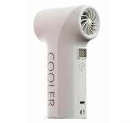 Gdfnmogo Mini souffleur de poussière sans fil avec indicateur de batterie, 5 vitesses réglables, appareil de nettoyage professionnel pour clavier de voiture, tapis de sol, espace de sol (gris blanc)