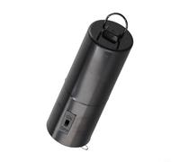 Gdfnmogo Moteur rotatif à piles pour carillon éolien, éolienne et décorations suspendues - 30 ± 5 tr/min, alimentation par cellule D, utilisation en intérieur/extérieur, longueur 19 cm, noir