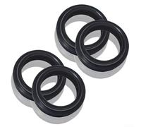 Gdfnmogo Mountain Joint de fourche en caoutchouc résistant à la poussière et à l'huile 28,6/30/32/34 mm pour fourche de suspension avant, compatible avec et vélos de route (32-41 mm)