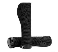 Gdfnmogo Mountain Poignées de guidon de vélo 22,2 mm TPE antidérapant doux design ergonomique avec couvercle de verrouillage en polycarbonate et doublure en polypropylène, légères 148 g, confortables