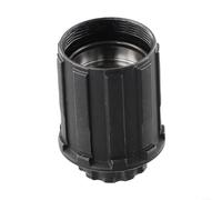 Gdfnmogo Novatec Corps de moyeu de cassette de vélo 8, 9, 10, 11 vitesses, pièce de rechange compatible, pour les composants de vélo de montagne et de route en acier noir (roulement 8/9/10 vitesses)