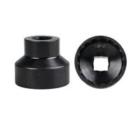 Gdfnmogo Outil de démontage de pédalier de vélo en acier 12T/16T avec filetage intégré Clé BB creuse, compatible avec Dub, Hollowtech, FSA 386, Token (pour BB-R60)