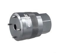 Gdfnmogo Outil de retrait et d'installation de couvercle latéral de manivelle de vélo, en alliage d'aluminium 7075 usiné CNC, pour pédalier SRAM DUB BB30, hexagonal de 21 mm (couleur titane)