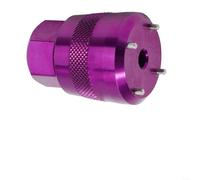 Gdfnmogo Outil de retrait et d'installation de couvercle latéral de manivelle de vélo, en alliage d'aluminium 7075 usiné CNC, pour pédalier SRAM DUB BB30, hexagonal de 21 mm (noir)