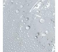 Gdfnmogo Paroi latérale pour tente d'auvent de 3 x 3 m - Tissu Oxford 210D robuste pour tonnelle, panneau latéral imperméable, pare-soleil et abri contre le vent et la pluie (blanc)