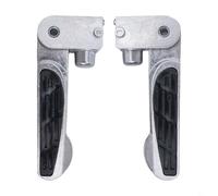 Gdfnmogo Pédale pliante en alliage d'aluminium pour vélo électrique, 1 paire de pédales antidérapantes pour vélo électrique avec design antidérapant, léger et durable pour pédales de