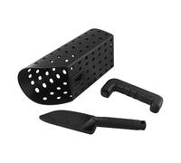 Gdfnmogo Pelle à sable professionnelle et truelle pour la détection de métaux et la chasse au trésor de plage, durable et légère, en plastique ABS et kit de pelle pour creuser du sable ou