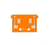 Gdfnmogo Plaque de base de machine à découper pour moteurs de 10,2 cm, installation avec échelle, outil de coupe en bakélite synthétique pour bois et orange (28 x 20 cm)