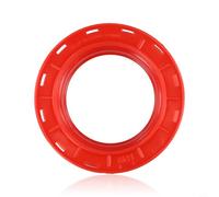 Gdfnmogo Plaque de bobine de ligne de pêche, bobine d'enroulement à manivelle en ABS, 120 mm extérieur x 80 mm de diamètre intérieur, bord lisse pour un rangement sûr de la ligne