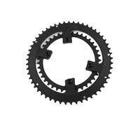 Gdfnmogo Plateau de pédalier compact en aluminium 7075 110BCD double 53 39T pour Ultegra DA9100 R7000 (53-39t)