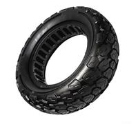 Gdfnmogo Pneu solide de 25,4 cm pour scooter électrique 10 x 3,0 - Pneu non pneumatique 255 x 80 - 80/65-6 - Anti-crevaison - Caoutchouc de rechange pour scooter électrique