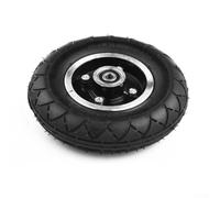 Gdfnmogo Pneumatique pour trottinette électrique de 20,3 cm avec chambre à air et roulement de moyeu de roue - Remplacement pour modèles Binglan, jante en alliage d'aluminium, taille 200 x 50