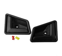 Gdfnmogo Poignée de porte intérieure de rechange pour Vitara (1988-1999), Sidekick (1991-1998) et Geo Metro (1989-1997) - ABS noir poignée de porte intérieure avant gauche/droite avec (paire)