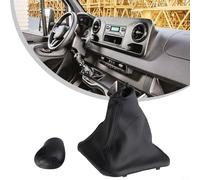Gdfnmogo Pommeau de levier de vitesse manuel de rechange pour Sprinter 20002006 - Durable - Noir ABS - Poignée de levier de vitesse intérieure de voiture avec design centré sur l'humain pour un