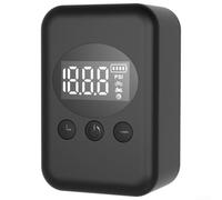 Gdfnmogo Pompe à pneu électrique sans fil avec affichage numérique HD, gonfleur haute pression 150 psi, rechargeable par USB, compresseur d'air portable pour vélo de route et VTT