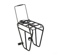 Gdfnmogo Porte-bagages avant pour VTT construit en acier pour supporter les charges de bagages et les installations de panier pour les randonnées et les vélos utilitaires (B)