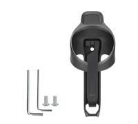 Gdfnmogo Porte-bidon léger en nylon PA avec compartiment caché et leviers de pneus magnétiques, design aérodynamique antivol pour vélo de route, VTT, équipement noir