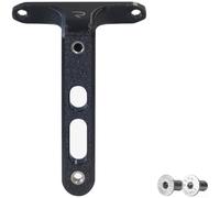 Gdfnmogo Porte-bouteille de vélo imprimé en 3D, pour système de selle Swat, support en plastique léger avec inserts métalliques, charge maximale 2,5 kg, espacement des trous de 6 cm