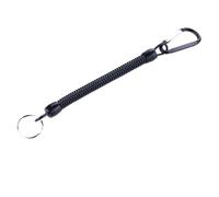 Gdfnmogo Porte-clés rétractable avec bobine de sécurité et mousqueton de verrouillage pour clés, cartes d'identité, équipement de pêche en plein air, 9 couleurs (doré)