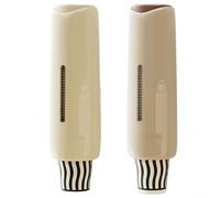 Gdfnmogo Porte-gobelet jetable mural pour gobelets en carton - Support de rangement anti-poussière avec couvercle de protection, installation de perforation, gain de place (BROWN)