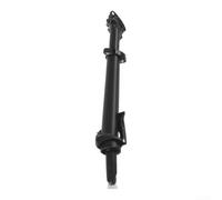 Gdfnmogo Potence de vélo pliable réglable, pliable à gauche, design sans filetage, pour fourche de 28,6 mm, plage d'extension de 35 à 50,5 cm, compatible guidon de 25,4 mm, alliage d'aluminium léger