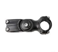 Gdfnmogo Potence de vélo réglable en alliage d'aluminium 90 mm ± 60 degrés pour guidon de 31,8 mm fourche 28,6 mm sans filetage pour vélo de montagne et route