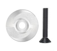 Gdfnmogo Potence Vélo MTB Route Bouchon Alliage Léger | Alliage aluminium léger, usinage CNC pour précis, fit parfait 32mm, et résistant