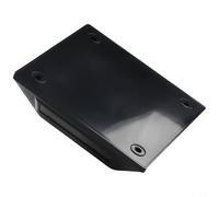 Gdfnmogo Présentoir rotatif à 360 degrés à énergie solaire pour bijoux, montres, téléphones - Plateau tournant en plastique avec design économe en énergie, noir/blanc/doré (noir)