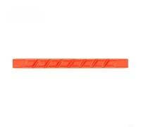 Gdfnmogo Protection de chaîne de vélo pour vélos de route et de montagne - Protection de cadre antichoc avec texture en relief 3D, couverture triangulaire large jusqu'à 2 (orange)