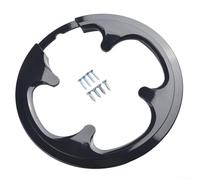 Gdfnmogo Protection de pédalier de vélo de montagne 42/44T - 8 trous - Protection anti-éclaboussures d'huile