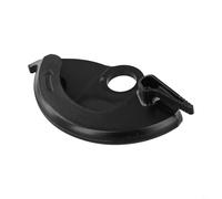 Gdfnmogo Protection inférieure de rechange 611925-00 pour scie circulaire sans fil 18 V DCS391 DCS393 DCS565 16,5 cm, accessoire de protection de lame inférieure en plastique noir durable