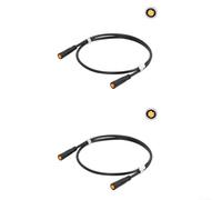 Gdfnmogo Rallonge Moteur pour ebike 3 pour broches Étanche pour câble | Connecteur 3 pour broches étanche, protection pluie et pour poussière, idéal usage extérieur toute saison(A)
