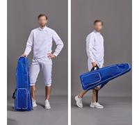 Gdfnmogo Sac à dos de rangement de grande capacité pour équipement de clôture pour épée, feuille d'aluminium et sabre | Tissu Oxford 1680D durable (orange)