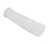 Gdfnmogo Sac filtrant en polypropylène non tissé, 1 à 200 microns blanc pour traitement de l'eau, peinture, nourriture et boissons, huile, pharmaceutique, aquarium réutilisable (200 µM)