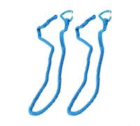 Gdfnmogo Safety Having Mousqueton - Corde orange pour la pêche enroulée Plus Fis adaptable Moocy Tether Bright Lot de 2 pagaies pour pagaie (D)