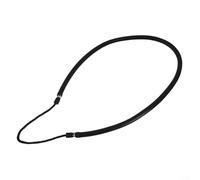Gdfnmogo Sangle de pêche en latex naturel avec bande élastique solide pour harpon ou équipement de pêche en mer, tube élastique de 74 cm pour attraper des poissons (noir)