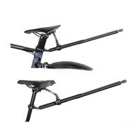 Gdfnmogo Selfie de vélo robuste en alliage d'aluminium, rallonge réglable pour caméra d'action, support de vélo pour troisième personne Insta360 et bras de guidon flexible pour des séquences stables