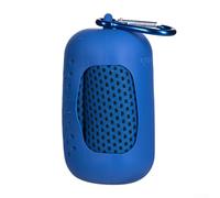 Gdfnmogo Serviette rafraîchissante à séchage rapide pour activités de plein air, serviette de sport en microfibre pour cyclisme et fitness, 30 x 100 cm, design compact et portable, (bleu)