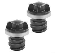 Gdfnmogo Siphon de refroidisseur de camping, corps en plastique avec joint en silicone pour une étanchéité étanche, pour un design facile à installer, aucun outil nécessaire, compatible avec