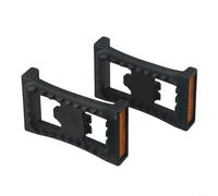 Gdfnmogo SM-PD22 Paire d'adaptateurs de taquets de rechange pour M520 M540 M8000 M9000, extensions de pédales de vélo en nylon, convertisseurs plats double face pour pédales de verrouillage de vélo de