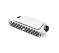 Gdfnmogo Solution de refroidissement efficace pour ventilateur arrière de voiture avec fonctionnement silencieux et options de vitesse du vent personnalisables pour tous les passagers (blanc)