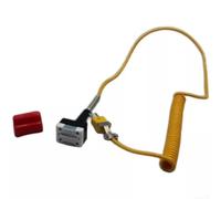 Gdfnmogo Sonde thermocouple magnétique de type K pour la mesure de la température, 0-500 ℃ résistante aux hautes températures, aimant puissant pour contact métallique, avec fil jusqu'à 2000 mm (F)