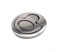 Gdfnmogo Sourcingmap Poignée ronde encastrée en acier inoxydable 50 x 8 mm