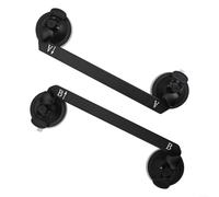 Gdfnmogo Starlink Lot de 2 supports de fixation à ventouse pour Mini - Support de toit et pare-brise en alliage d'aluminium avec 4 ventouses puissantes, compatible avec les toits ouvrants et les