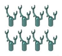 Gdfnmogo Support de béquille d'arbre fruitier en alliage d'aluminium - 8 pièces de support de branche verte pour vergers, vignobles et jardins d'ornement, arbre léger résistant aux intempéries